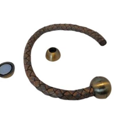 Zamak magnetic claps: MGL-5 6mm (Gold)