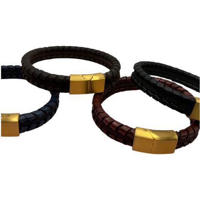 Bruges Braided Style-11X6mm-Cognac