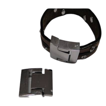 Zamak magnetic claps: MGL-204 15*3mm (steel)