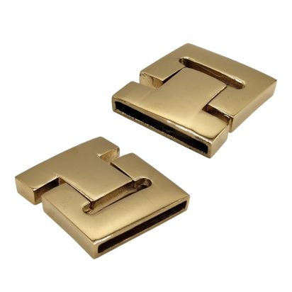 Stainless Steel Magnetic Clasp: MGST-119 30*3mm (Gold)