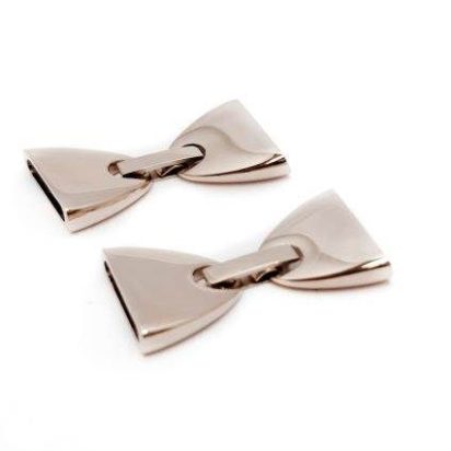 Stainless Steel Snap Lock: MGST 110 14x2,5mm (Rose Gold)
