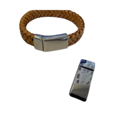 Zamak magnetic clasps: ZAML-66 10.5*5.5mm (Steel)