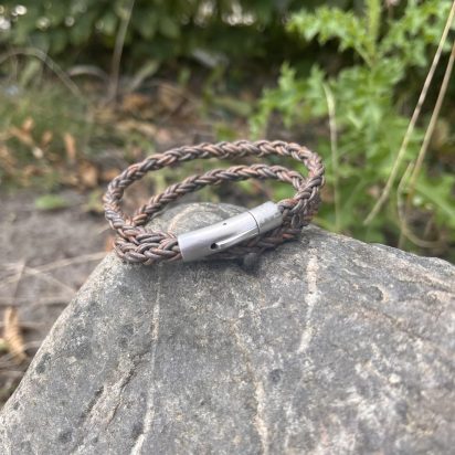 Hawaii Bolo Braided Leather Bracelet - Style 150