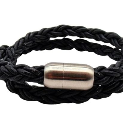 Hawaii Bolo Braided Leather Bracelet - Style 525