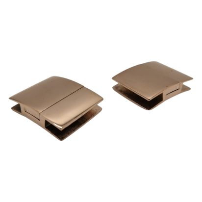 Stainless Steel Magnetic Clasp: MGST-111 20*3,5mm (rose gold)