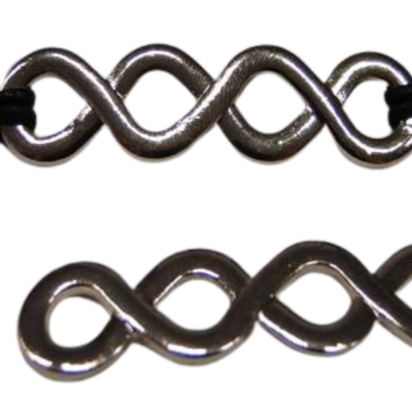 zamak connector for leather CA-4705-45mm