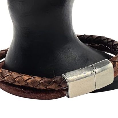 Combination Leather Bracelet - Style 189