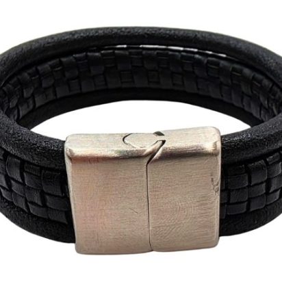Combination Leather Bracelet - Style 225