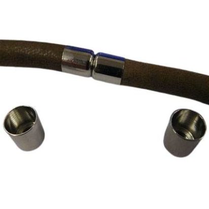 Zamak magnetic clasp: MGL 132 8MM (STEEL)