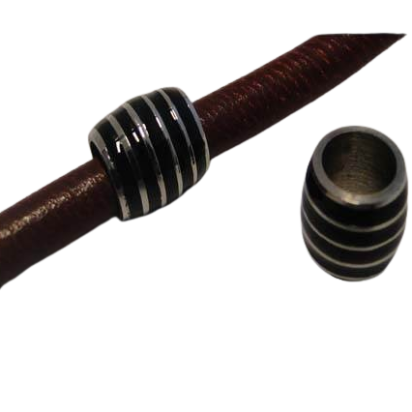 Stainless steel part for leather: SSP-608 7mm (Steel)