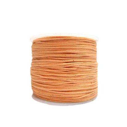 Wax Cotton Cords - 0,5mm - Peach