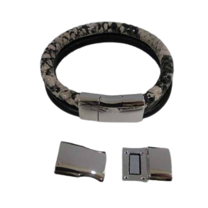 Zamak magnetic claps: MGL-295 13*6mm (steel)