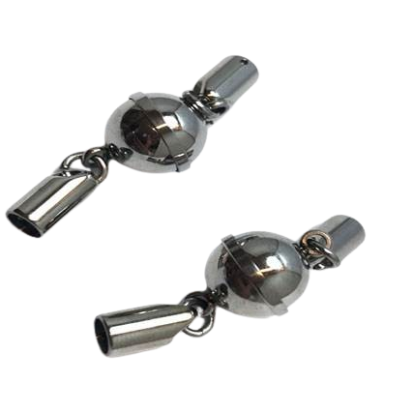 Stainless Steel Magnetic Clasp: MGST 08 8mm (steel)