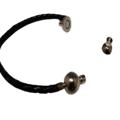 Zamak magnetic clasp: MGL 17 6mm (Antique Silver)