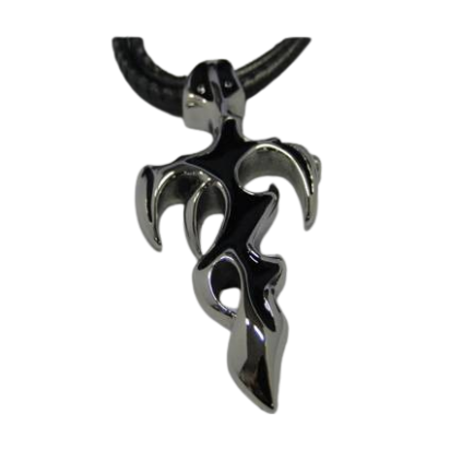 Stainless Steel Pendant: SSP-321 51*27mm (Steel)