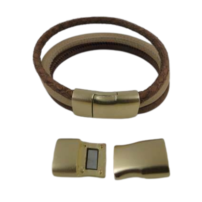 Zamak magnetic claps: MGL-295 13*6mm (gold matt)
