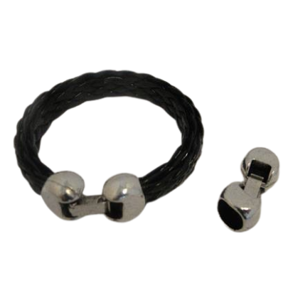 Zamak magnetic clasps: ZAML60 10*7mm (Steel)