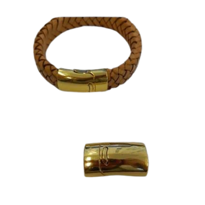 Zamak magnetic clasps: ZAML-78 10*6.5mm (Gold)