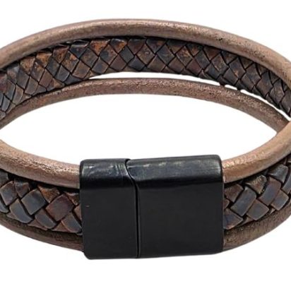 Combination Leather Bracelet - Style 200