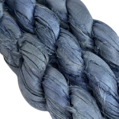 Sari Silk - Ash Blue - 906