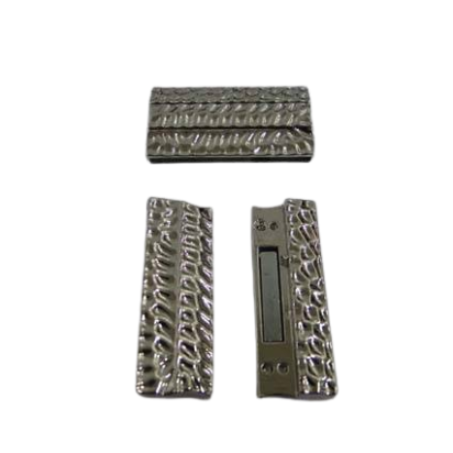 Zamac magnetic clasp: MGL-294 40*3mm (steel)