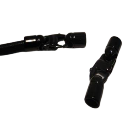 Stainless Steel Lobster Claw Clasp: MGST-108 6mm (Black Matt)