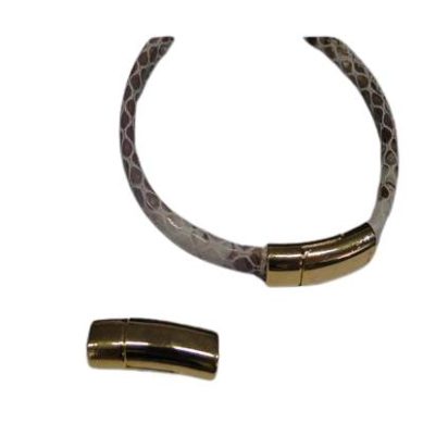 Zamak magnetic claps: MGL-247 6*3mm (Gold)