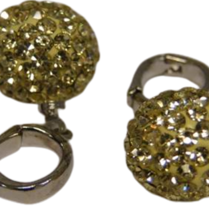 Shamballa bead - 12mm - Gold