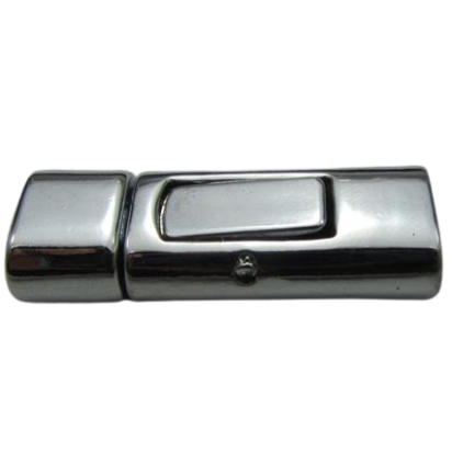 Zamak magnetic clasps: ZAML-14 10*5mm (Steel)