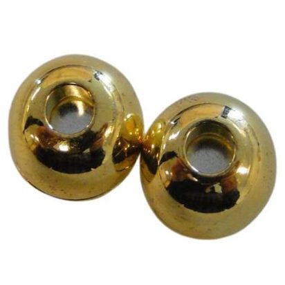 Zamak magnetic clasp: MGL 5 6mm (Gold)