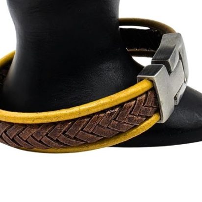 Combination Leather Bracelet - Style 207