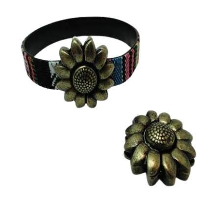 Zamak magnetic clasp: MGL-34410*3mm (Antique gold)