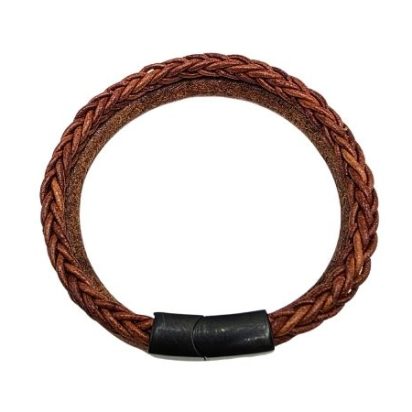 Combination Leather Bracelet - Style 185