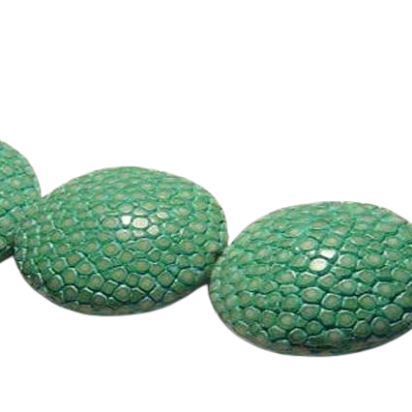 Sting Ray Beads - 30mm-Mint-Lenses