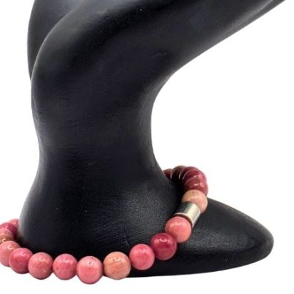 Rhyolite Gemstone Bracelet: Style-592 (6mm)
