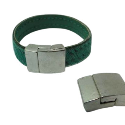 Zamak magnetic clasp: MGL-325 10*3mm (Antique silver)