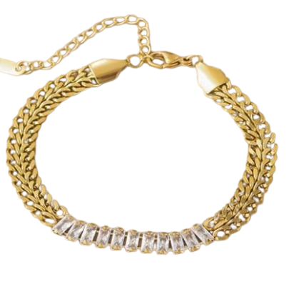 Gold plated stainless steel Bracelets - 29