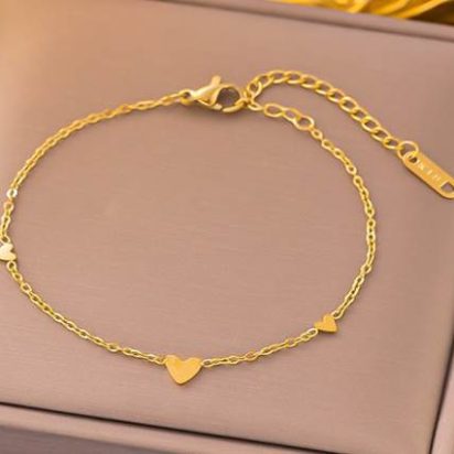 Gold plated stainless steel Bracelets - 40