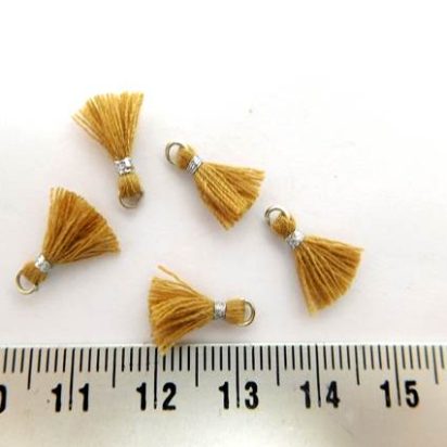 Cotton Tassels - 1mm - Brown