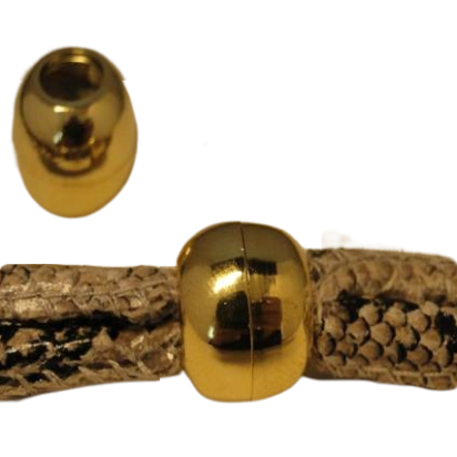 Zamak magnetic clasp: MGL 5 7mm (Gold)