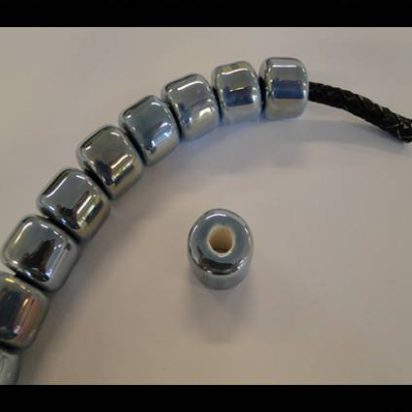 Ceramic beads - 14mm (Blue AB)