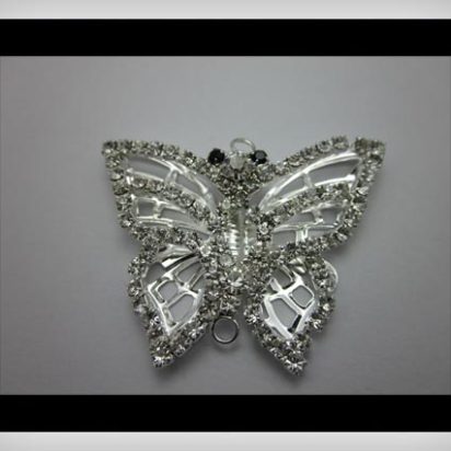 Crystals Pendant: CA-4080 Butterfly