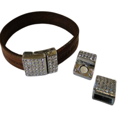 Zamak magnetic claps: MGL-120 10*3mm (Steel)