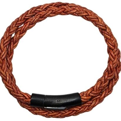Hawaii Bolo Braided Leather Bracelet - Style 511