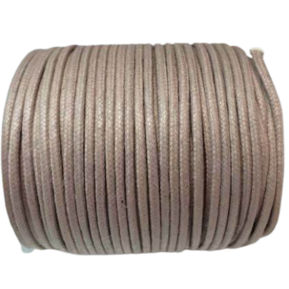 Round Wax Cotton Cords - 3mm  - Lavender