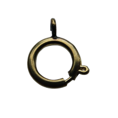 Spring ring claps-Antique Gold-SE-1225