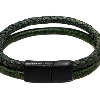 Combination Leather Bracelet - Style 195