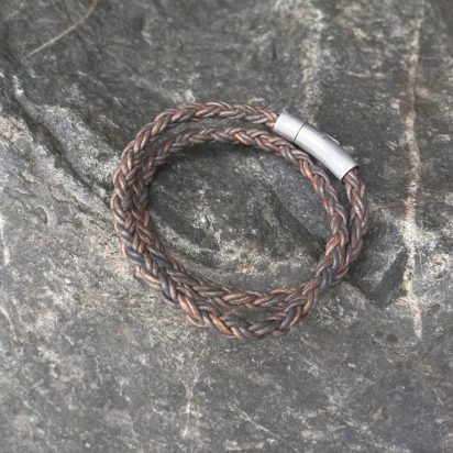 Hawaii Bolo Braided Leather Bracelet - Style 150