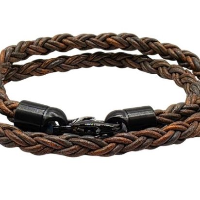 Hawaii Bolo Braided Leather Bracelet - Style 499