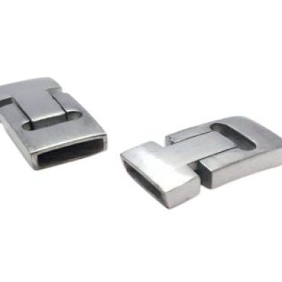 Steel Magnetic Clasp: MGST-119 12.7*4 (steel matt)